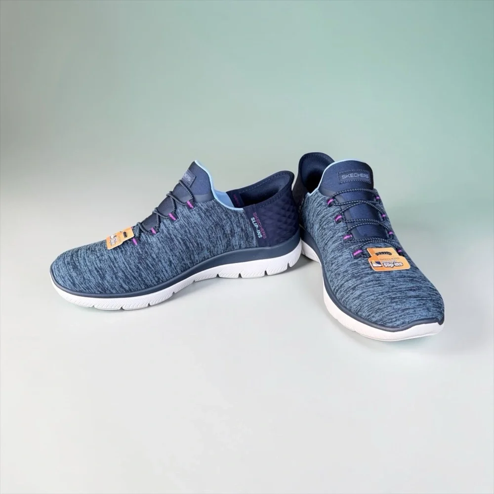 NWT Women’s Skechers Slip-ins: Summits- Dazzling Haze fashion sneakers. - Picture 2 of 5